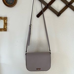 kate spade taupe crossbody bag